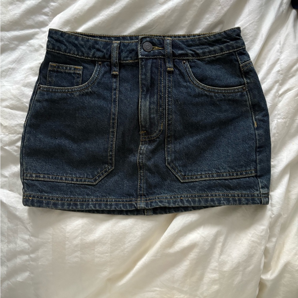PacSun Blue Mini Pencil Skirt Casual Night Out